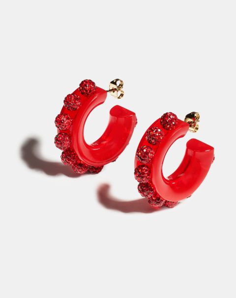 Red Robust Jewelry Women Disco Darling Mini Earrings