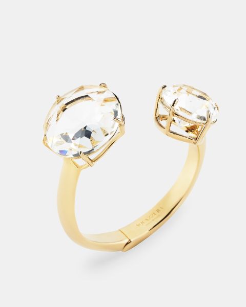 Women Jewelry Flexible Galactic Crystal Bracelet Gold